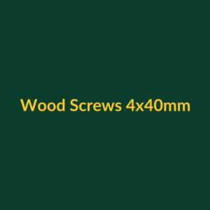 Wood Screws 4x40mm (Box of 200)