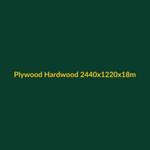 Plywood Hardwood 2440x1220x18mm