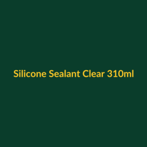 Silicone Sealant Clear 310ml