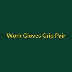 Work Gloves Grip Pair